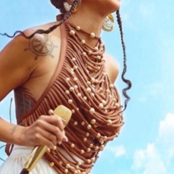 Cult Gaia Jonna Top Brown - Picture 4 of 11